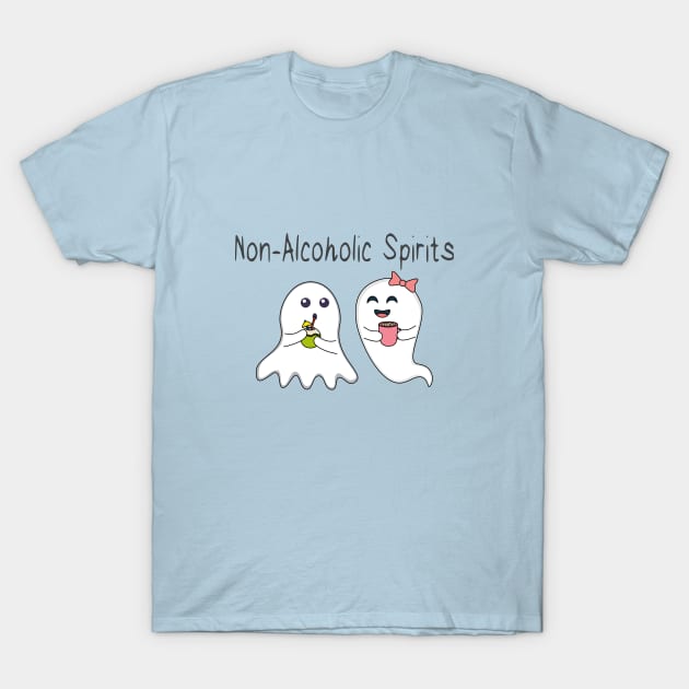 Non-Alcoholic Spirits T-Shirt by chyneyee